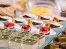 朝食ブッフェ 銀座おのでら監修「抹茶のブランマンジェ」を数量限定で