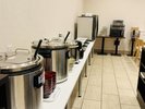 スープ、カレー、ご飯置き場メニュー一例※メニューはお日にちによって変更する場合がございます。