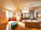 2024年12月完成☆女性大浴場「淡月の湯」脱衣所はパウダールーム完備☆