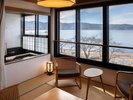 2025年12月客室露天風呂リニューアル。諏訪湖の眺望はそのままに、より快適な空間へ【スタンダードタイプ】
