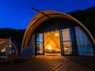 まるで秘密の別荘。特別な夜を、コクーンハウスで。