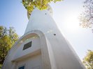 馬島神社の境内を抜けた先にはウズ鼻灯台が。