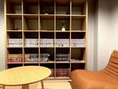 温泉上がりに♪漫画を読みながらリラックスコーナー★