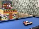 湯上り時にビリヤード♪