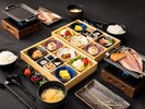熱海名物「鯵の干物」を焼きたてでご堪能ください【朝食一例】