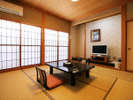和室部屋でゆっくりお過ごしください