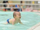 天使の水場で小さいお子さまの水遊びデビュー