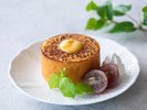 ◆カフェ「ユーカラ」/バイキングで人気の道産食材手作りバームクーヘンのブリュレをご提供。