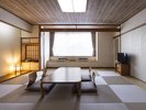 ◆和室43平米/ゆとりと清潔感に満ちた癒しの時間をお過ごしください。(客室一例)