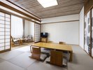 ◆和室43平米/畳のぬくもりと和の趣が広がるお部屋で、ゆったりと心安らぐひとときを。(客室一例)