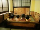 貸切風呂は大人4人くらいまでは入れる大きさ。家族みんなで入ってちょうどいい。