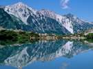 *八方池と白馬三山