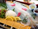 名物【いかの活き造り】をお愉しみください(専用プランあり)