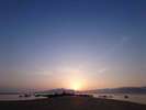 唐津湾に浮かぶ鳥島と朝日【無人島】SUP体験