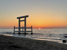 二見ヶ浦の夕陽