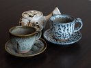 【プリビレッジジュニアスイートルーム客室備品】唐津焼の深い美しさは一点ごとに異なる表情を魅せます