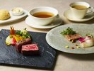 1階【Cafe&Bar LIBER】夕食 ステーキセット