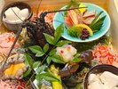 【女性会席】伊勢海老と鮑の玉手箱