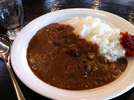 ビーフカレー 〜 ライス大盛りもできます。
