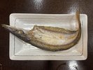 カマスの干物焼き
