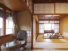 【本館 和室2間】襖で仕切られています(一例)