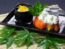 -夏料理-基本プランの一例(水菓子)