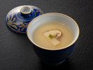 【基本料理-雅膳イメージ-】広島県産向原農園玉子の茶碗蒸し(9月-11月のお品書)