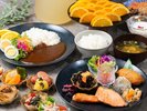 朝食ビュッフェ盛り付け例イメージ@