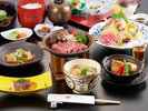 海辺の旅館でお肉を味わう会席