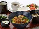 和食 穴子丼とねばねば野菜御膳