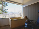 【アルプスビュー Suite Villa】露天温泉>神経痛・関節リウマチ・冷え症の緩和が期待でき、湯冷めしにくい