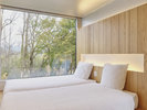 【Standard Villa】ベッド>上質な眠りを叶えるNELL製ベッドを全室に採用。