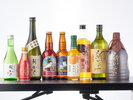 日本酒から焼酎、クラフトビールまで豊富に取り揃えております。