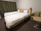【ツインルーム】お部屋の広さ20.2u、ベッドサイズ120pLANケーブル完備(1名利用可)