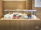 各種アメニティを取り揃えております。※スキンケア用品はフロントにてお渡ししています。