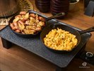 【料理一例】スクランブルエッグ&ソーセージ
