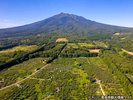 緑が生い茂るの岩木山(夏)