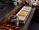 【朝食】ビュッフェコーナー