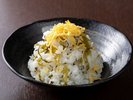 【朝食】高菜めし