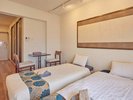 【海風ツインルーム】ベッドを2台設置したワンルームタイプのお部屋