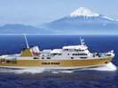 駿河湾フェリーと富士山