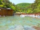 西の河原露天風呂(初夏)