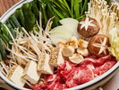 京料理松尾川よし(国産牛すき焼き)