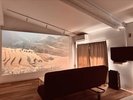 120インチ大画面プロジェクター(シアタールーム)