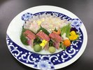 ◆【3〜5月卓袱 飛鳥】鯛薄造り 本鮪にぎり寿司