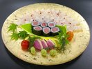 ◆26秋【9〜11月卓袱 孔雀】鮮魚薄造り