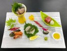 ◆26秋【9〜11月会席 桃】特鮮盛合せ