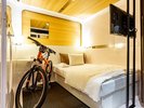 愛車を部屋に持ち込みも可能!