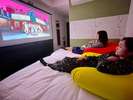 【シアターツインルーム】シアター設備完備です(Netflix、YouTube、HDMI接続可能)