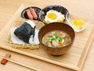 【腸活スープ朝食】腸活豚汁の和食セット